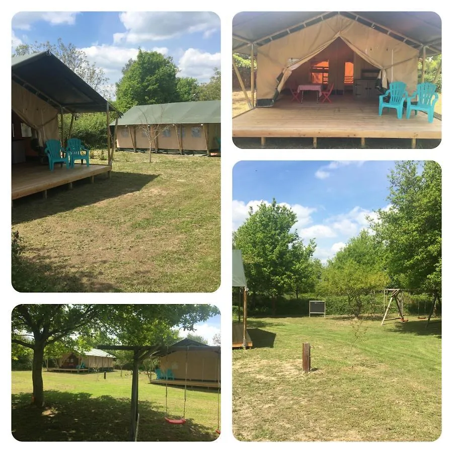 Campingplatz Safarilodge 6 Persoons Chaumont